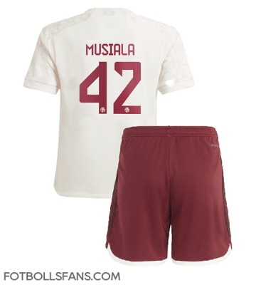 Bayern Munich Jamal Musiala #42 Replika Tredje Tröja Barn 2023-24 Kortärmad (+ Korta byxor)
